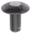 3/16 x 1/2" Solid Aluminum Brazier Head Rivet, 15/32" Head Diameter (Qty: 1000)