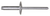Aluminum Pan-L Rivet 3/16" x 13/16", for GM 2085119,3533539,3540161 (Qty: 25)