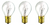 3 Bulbs 40S11N Clear Light Bulb, 40 Watt 120 Volt E17 Intermediate Base