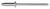 Aluminum Pan-L Rivets, 1/8" Shank x 3/8", Dome 1/4" Flange (Qty: 1000)