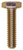 1/4"-20 x 1" Grade 8 Hex Cap Screws, Zinc & Yellow Dichromate (Qty: 50)