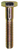 1/4"-20 x 1-1/4" Grade 8 Hex Cap Screws, Zinc & Yellow Dichromate (Qty: 50)