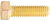 3/8"-16 x 1-1/4" Grade 8 Hex Cap Screws, Zinc & Yellow Dichromate (Qty: 50)