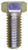 7/16"-14 x 1" Grade 8 Hex Cap Screws, Zinc & Yellow Dichromate (Qty: 25)