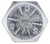 3/4"-10 x 5" Grade 8 Hex Cap Screws, Zinc & Yellow Dichromate (Qty: 10)