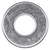 Flat Washer, USS 3/8", Wrought, 1" OD, 7/16" ID, 5/64" Thickness (Qty: 100)