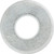 Flat Washer, USS 3/8", Wrought, 1" OD, 7/16" ID, 5/64" Thickness (Qty: 100)
