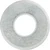 Flat Washer, USS 1/2", Wrought, 1-3/8" OD, 9/16" ID, 7/64" Thickness (Qty: 100)