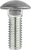 Bumper Bolt, 7/16"-14 x 7/8", Stainless Steel Cap (Qty: 25)