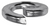 9/16" Spring Type Lock Washer, Grade 5, Zinc Finish (Qty: 100)