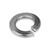 9/16" Spring Type Lock Washer, Grade 5, Zinc Finish (Qty: 100)