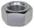 3/4"-10 USS Finished Hex Nut, Grade 2, 1-1/8" Across Flats, Zinc (Qty: 50)