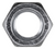 3/4"-10 USS Finished Hex Nut, Grade 2, 1-1/8" Across Flats, Zinc (Qty: 50)