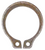 1/2"-Shaft External Retaining Rings for 0.468" x 0.039" Groove (Qty: 50)