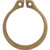 3/4"-Shaft External Retaining Rings for 0.704" x 0.046" Groove (Qty: 50)