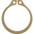 1"-Shaft External Retaining Rings for 0.94" x "0.046" Groove (Qty: 50)