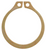 1"-Shaft External Retaining Rings for 0.94" x "0.046" Groove (Qty: 50)