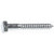 5/16" x 2-1/2" Hex Head Lag Screw, Zinc (Qty: 50)