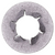 Pushnut Bolt Retainer for 7/16" Bolt, 27/32" OD, Zinc Finish (Qty: 100)
