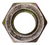 5/16"-24 Grade 8 Hex Nut, High Alloy Steel, Zinc Finish (Qty: 100)