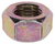 7/16"-20 Grade 8 Hex Nut, High Alloy Steel, Zinc Finish (Qty: 50)