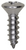 Stainless Steel Tapping Screw #6 x 1/2", Phillips Oval Head (Qty: 100)