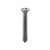 Stainless Steel Tapping Screw #6 x 1/2", Phillips Oval Head (Qty: 100)