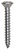 Stainless Steel Tapping Screw #6 x 1", Phillips Oval Head (Qty: 100)