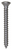 Stainless Steel Tapping Screw #8 x 1-1/2", Phillips Oval Head (Qty: 100)