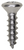Stainless Steel Tapping Screw #10 x 3/4", Phillips Oval Head (Qty: 100)