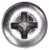 Stainless Steel Tapping Screw #10 x 3/4", Phillips Oval Head (Qty: 100)