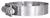 7/8" to 2-3/4" Hose Clamp, 9/16" Wide, All Stainless Steel (Qty: 10)