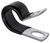 Closed Clamp 1/2", Galvanized, Vinyl Coated (Qty: 25)