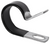 Closed Clamp 5/8", Galvanized, Vinyl Coated (Qty: 25)
