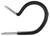 Closed Clamp 7/8", Galvanized, Vinyl Coated (Qty: 25)