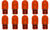 Box of 10 #7443NA Lamp Auto Bulb Automotive Lightbulb