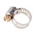 1/4 to 5/8" Hose Clamp, 5/16" Wide Stainless Steel Band (Qty: 10)