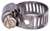 1/4 to 5/8" Hose Clamp, 5/16" Wide Stainless Steel Band (Qty: 10)