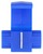 Electrical Splice Connector Blue 18-14 Gauge (Qty: 25)