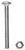 5/16" x 3" Carriage Bolt, Nut, Zinc, USS Coarse Thread, Grade 2 (Qty: 25)