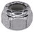 1/4"-20 Nylon Insert Hex Stop Nut, Grade 2, Zinc (Qty: 100)