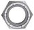 7/16"-20 Nylon Insert Hex Stop Nut, Grade 2, Zinc (Qty: 50)