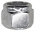 1/2"-20 Nylon Insert Hex Stop Nut, Grade 2, Zinc (Qty: 50)