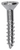 #10 x 1 Phil Flat Head Wood Screw Zinc (Qty: 100)