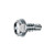 Tapping Screw #10 x 1/2", Hex Washer Head, #2 TEKS, Zinc (Qty: 100)