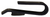 J Nut for #6 Screw, 9/32" Center of Hole to Edge, Phosphate Finish (Qty: 100)