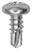 Tapping Screw #10-16 x 1/2", Phillips Pan Head, #2 TEKS, Zinc (Qty: 100)