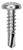 Tapping Screw #10-16 x 3/4", Phillips Pan Head, #2 TEKS, Zinc (Qty: 100)