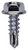 Tapping Screw #8-18 x 7/16", Hex Washer Head, #2 TEKS, Zinc (Qty: 100)