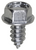 Tapping Screw #14 x 1/2", Indented Hex Washer Head (Qty: 100)
